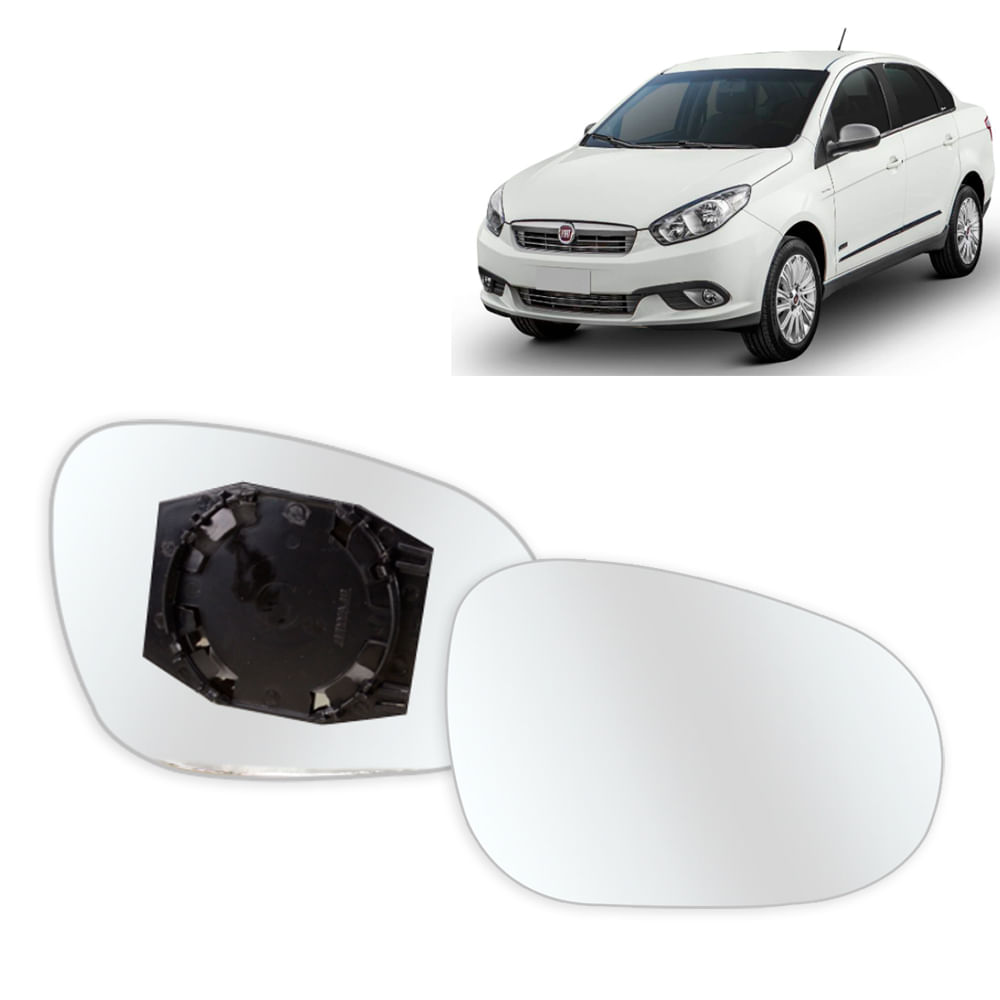 Vidro Espelho Retrovisor Grand Siena 12/ - AutoNext