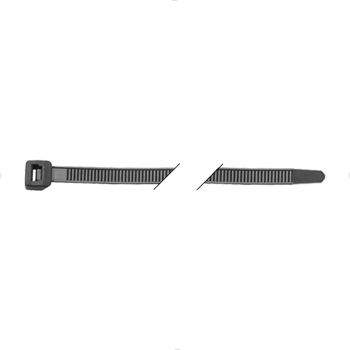Abraçadeira de Nylon Preta 200x4,8mm
