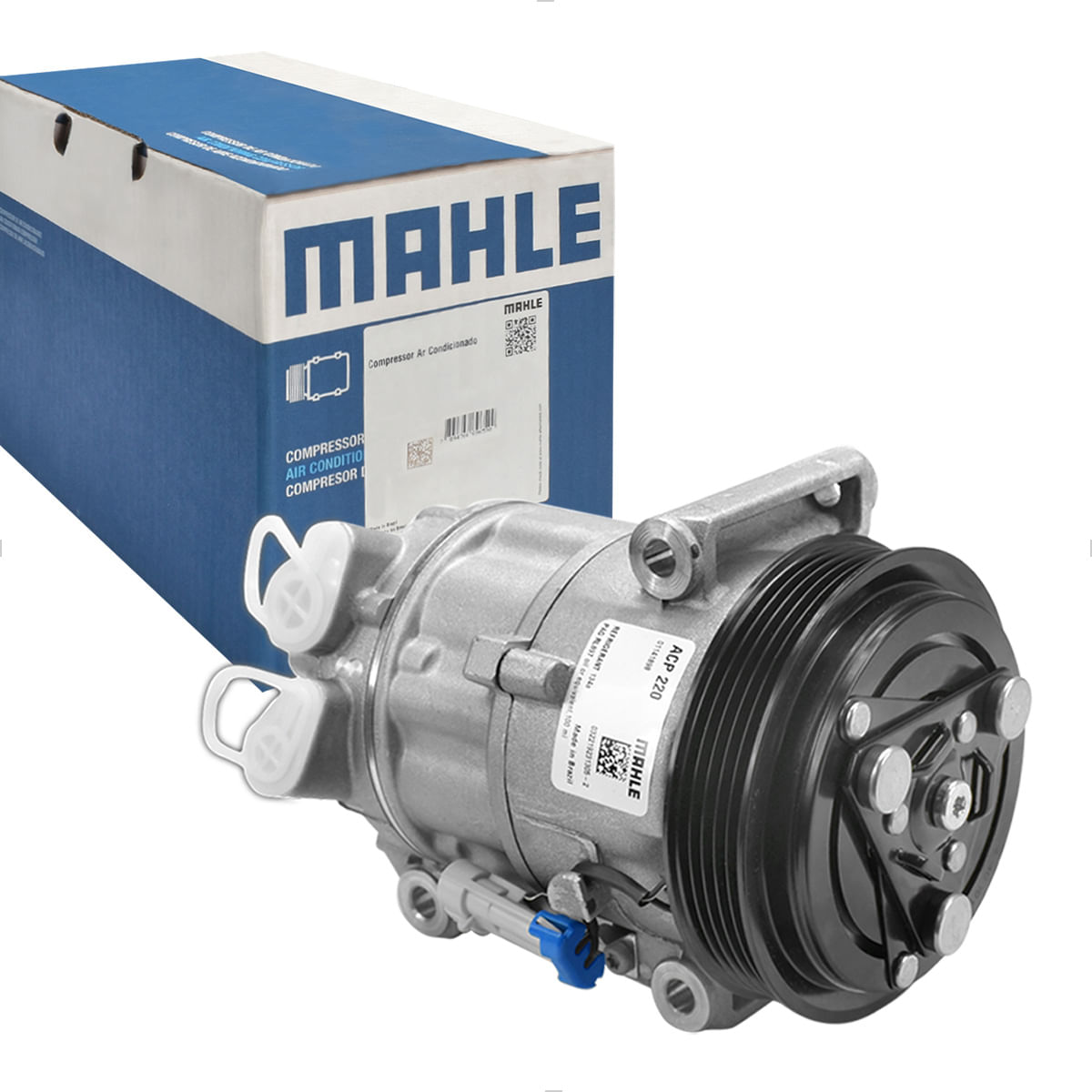Compressor Ar Siena 1.0 1.4 2005 a 2016 Mobi 1.0 Fiorino 1.4 2013 a 2023
