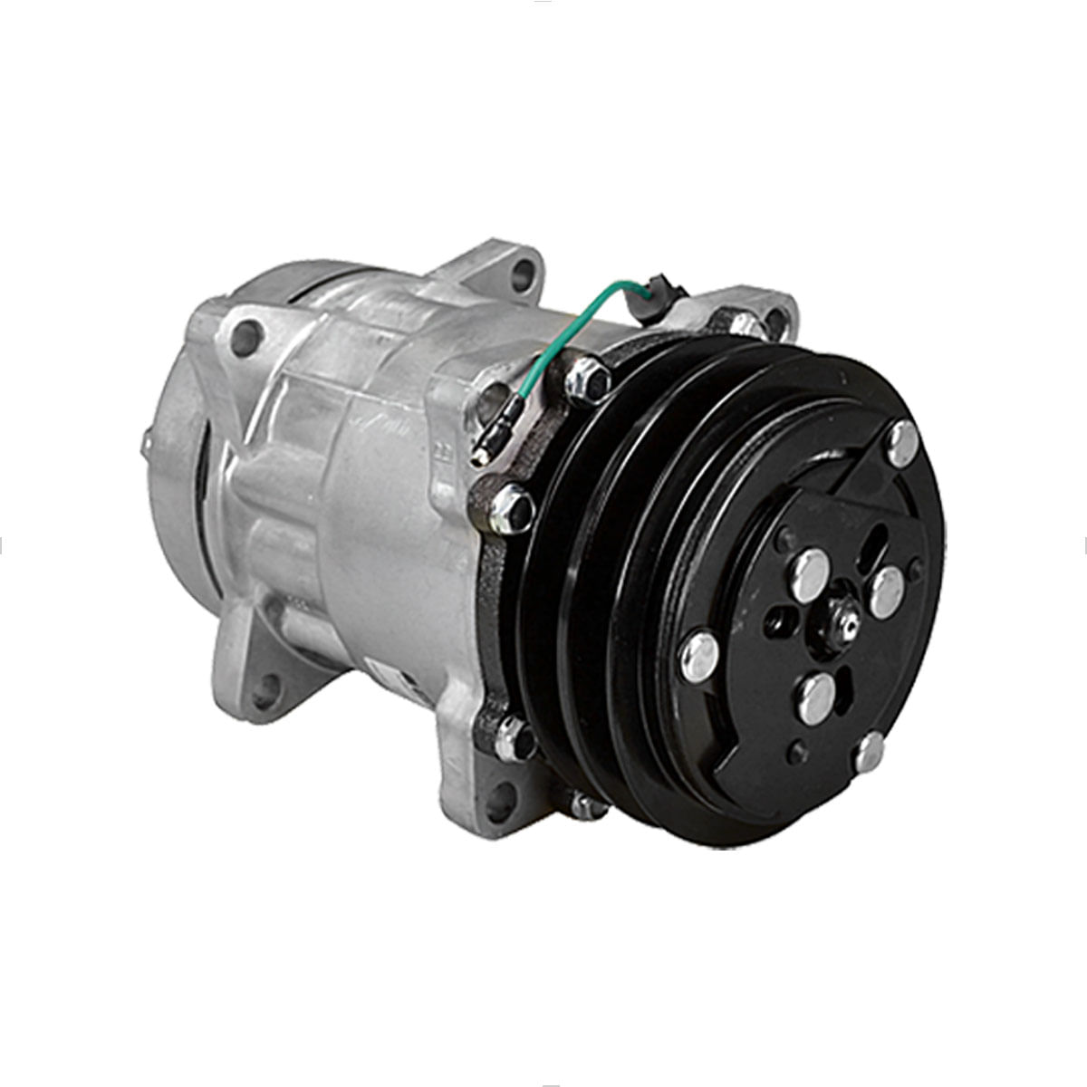 Compressor Ar Universal 24V 7H15 8 Orelhas Polia 2V 125mm