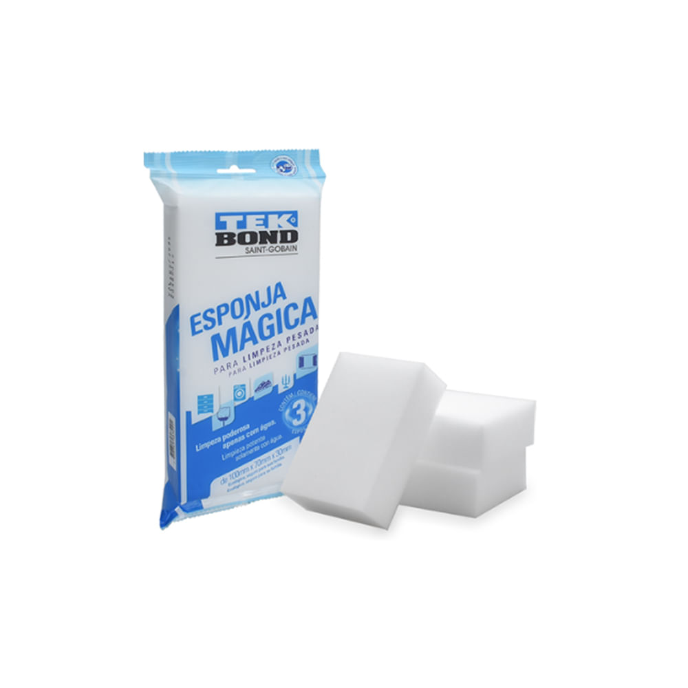 Esponja Mágica para Limpeza Pesada - 3 Unidades