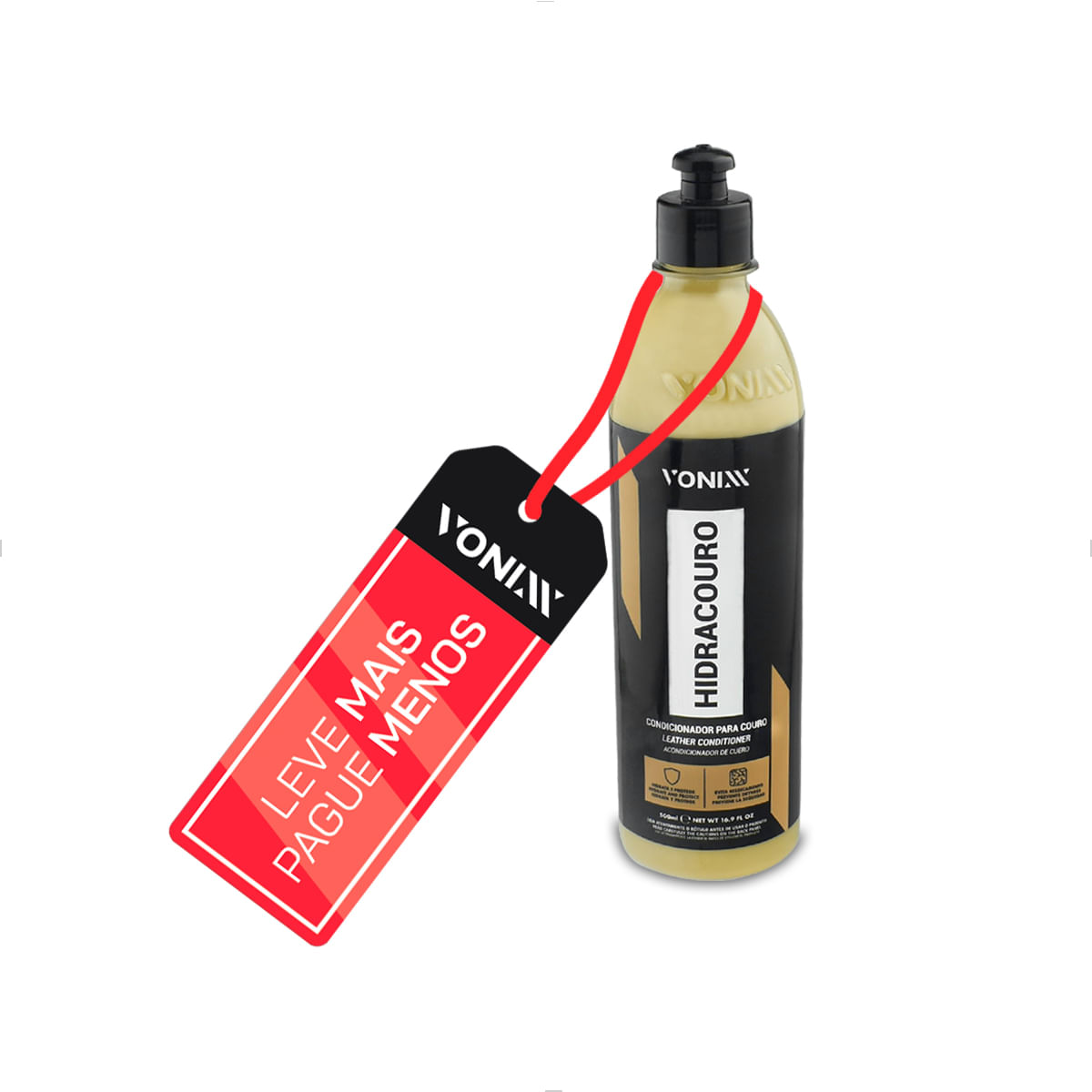 Hidracouro Hidratante e Protetor de Couro 500mL