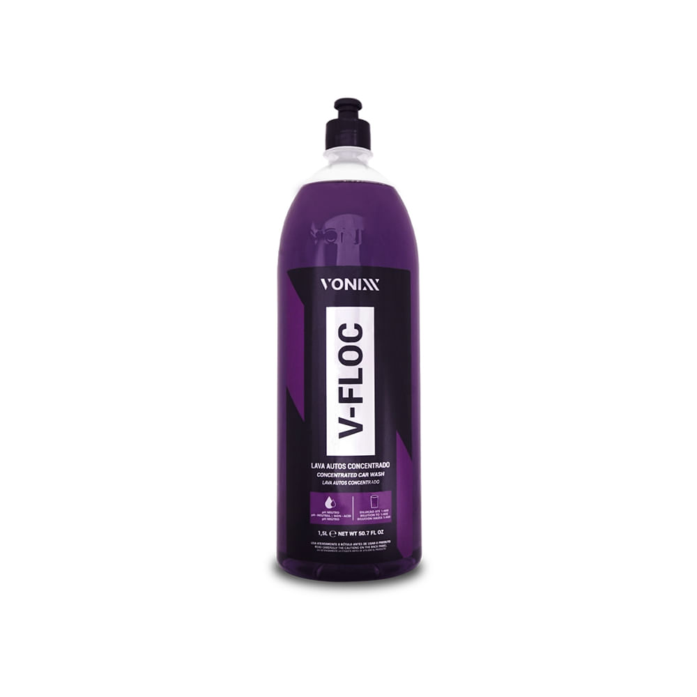 Shampoo Vonixx V-Floc Lava Auto Neutro 1,5L