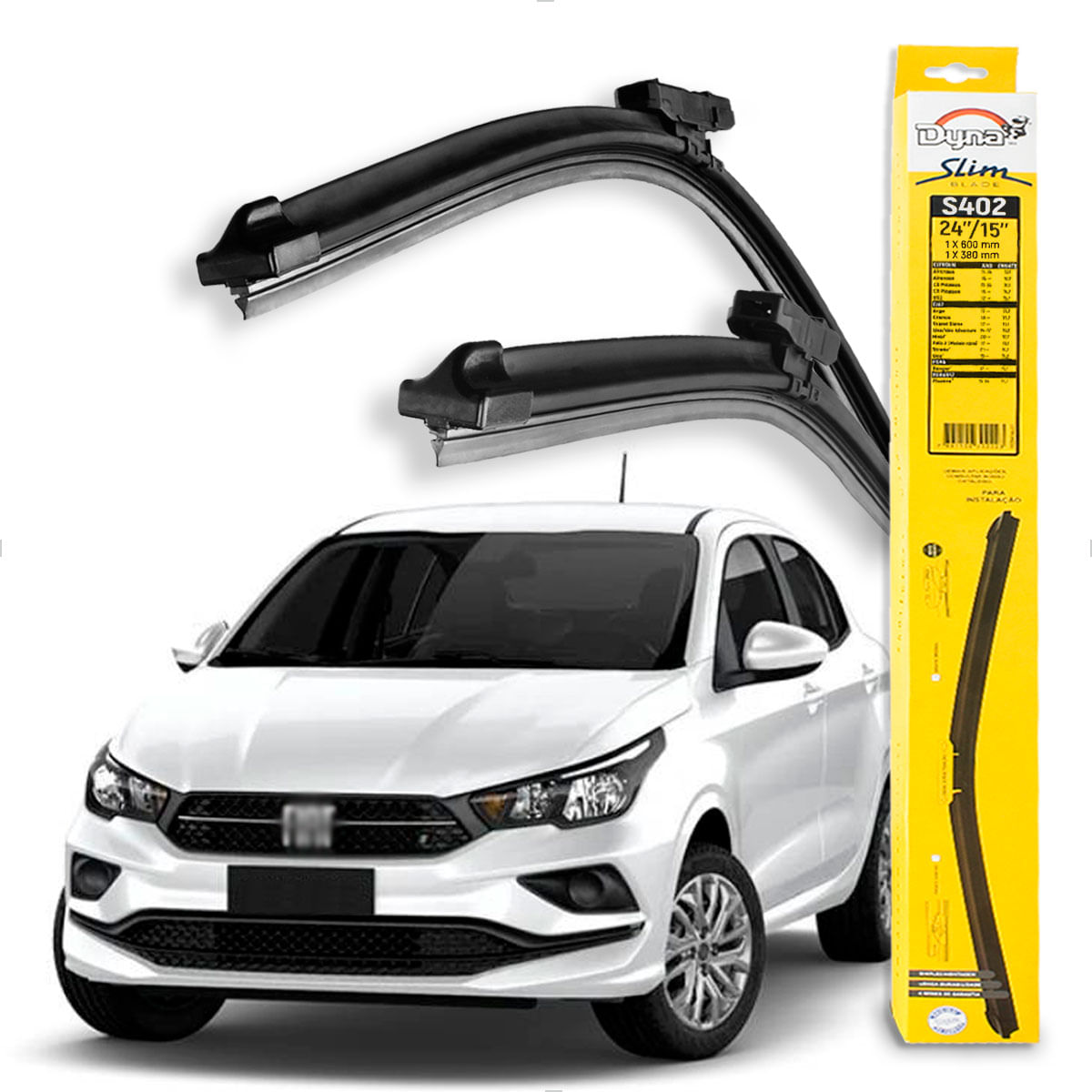 Palheta Dianteira Fiat Cronos 2018 até 2024 - DY S402