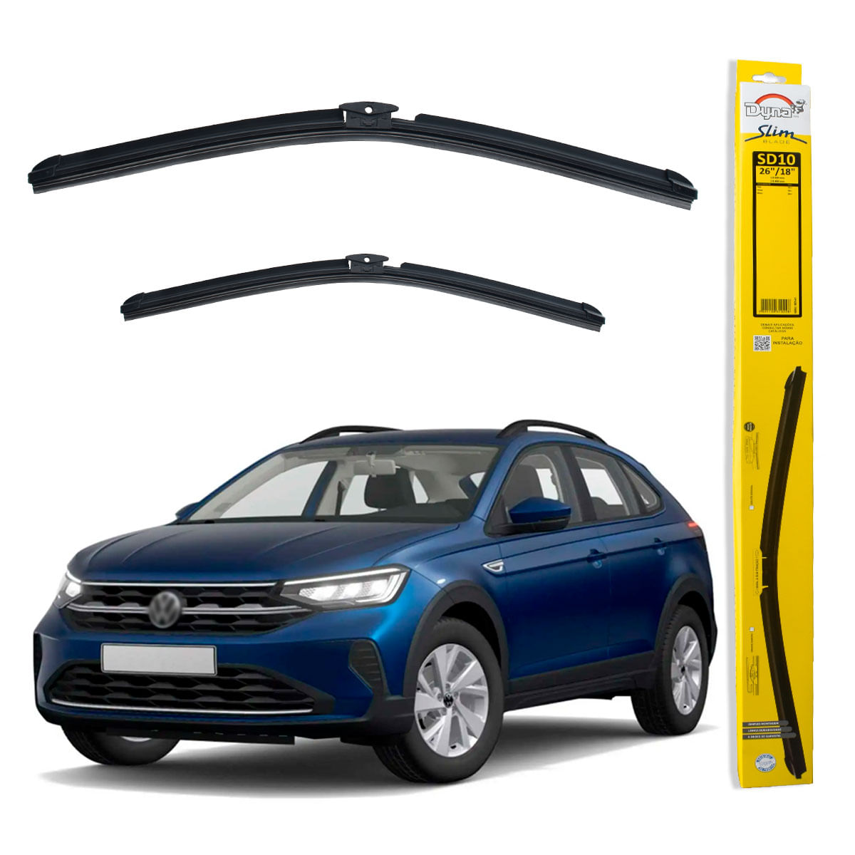 Palheta Dianteira VW Nivus 2020 até 2024 - DY SD10
