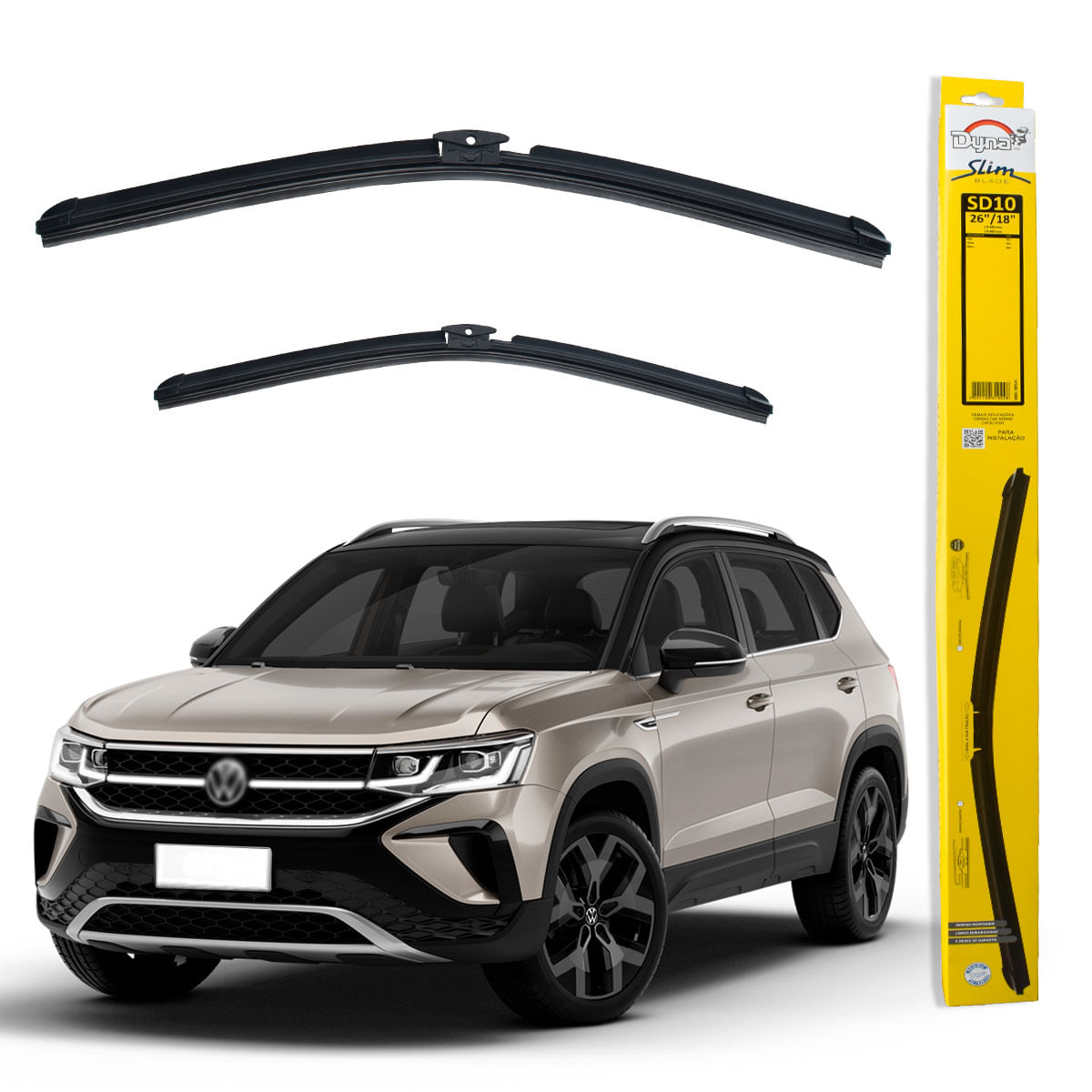 Palheta Dianteira VW Taos 2021 até 2023 - DY SD10
