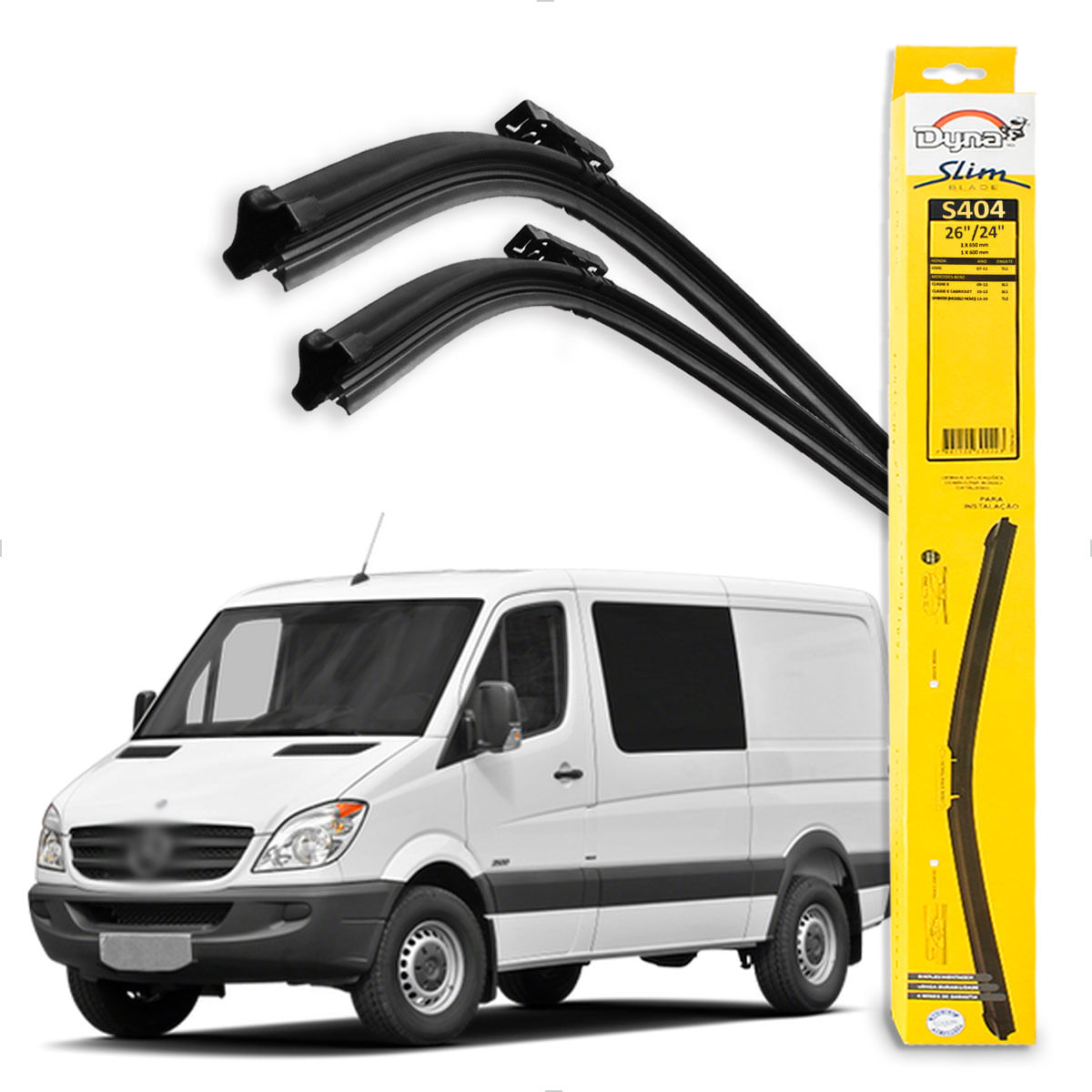 Palheta Dianteira Sprinter 2012 até 2022 - DY S404
