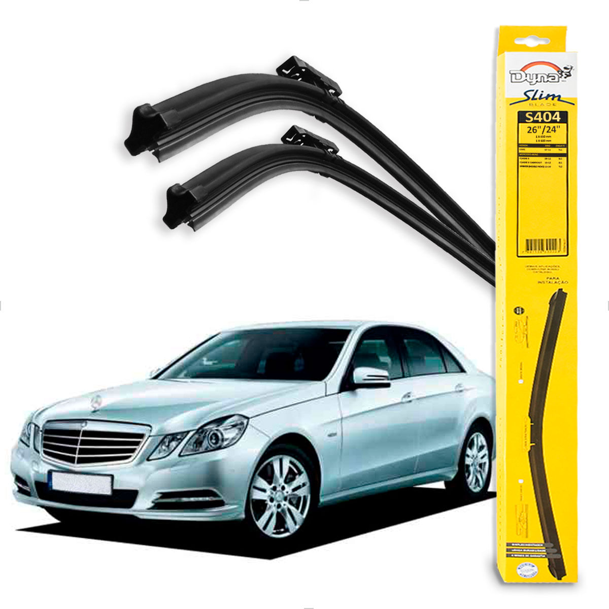 Palheta Dianteira E250 2011 até 2013 - DY S404