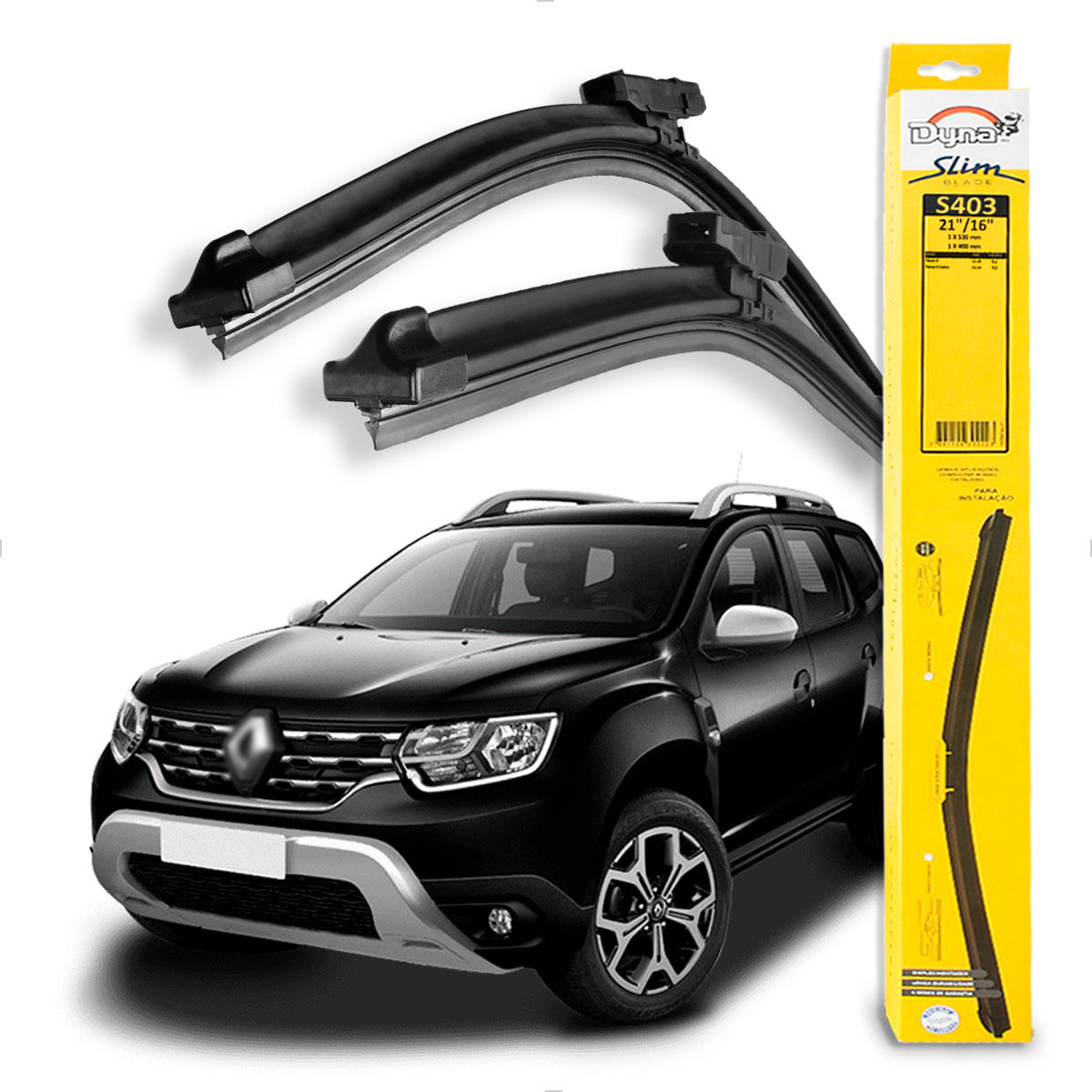 Palheta Dianteira Duster 2020 até 2022 - DY S403