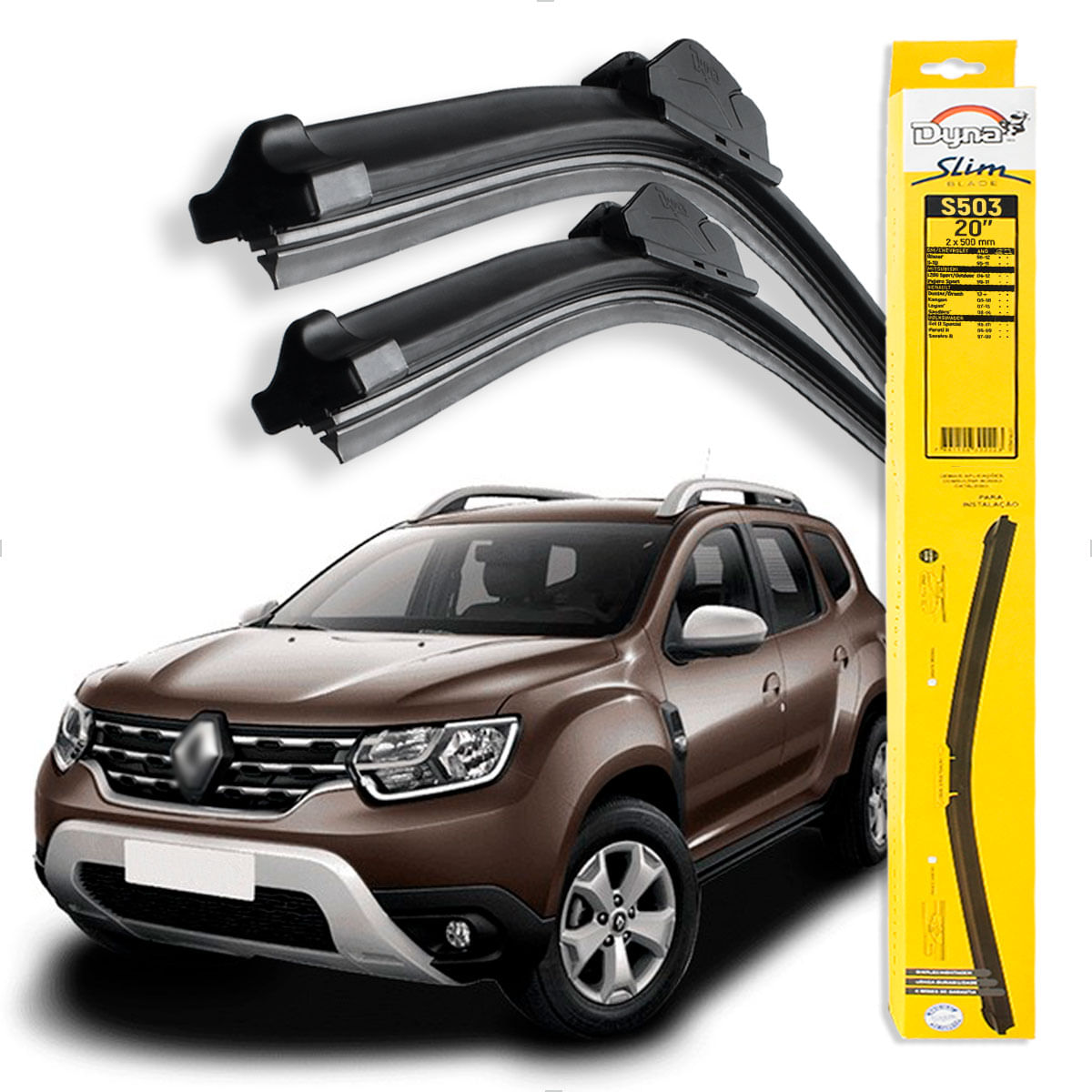 Palheta Dianteira Duster 2011 até 2022 - DY S503