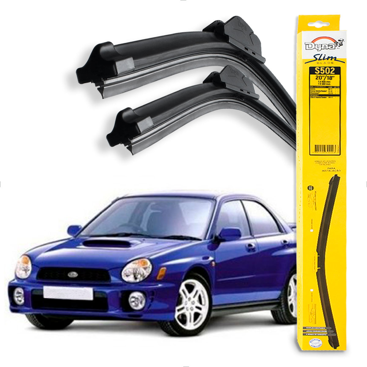 Palheta Dianteira Impreza 1993 até 2001 - DY S502