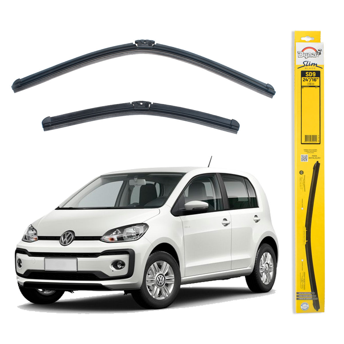 Palheta Dianteira VW Up 2014 até 2021 - DY SD9