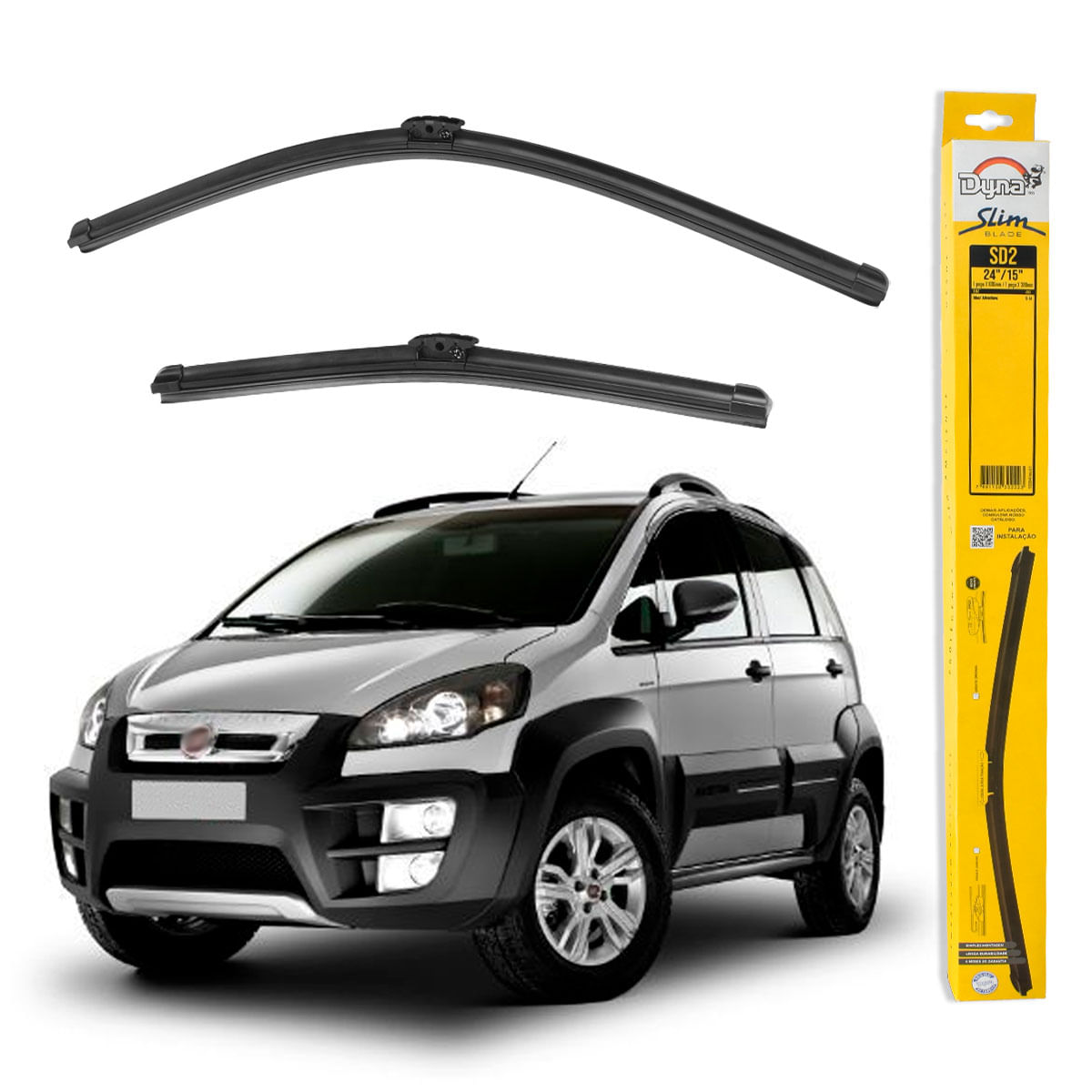 Palheta Dianteira Fiat Idea 2010 até 2014 - DY SD2