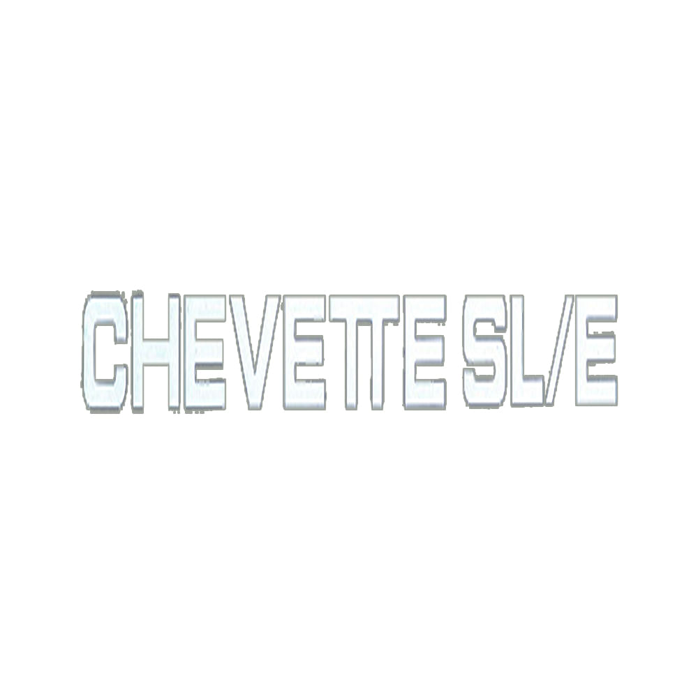 Emblema SL/E para Friso Chevette