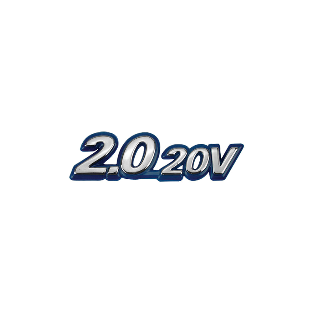 Emblema 2.0 20V para Marea Cromado