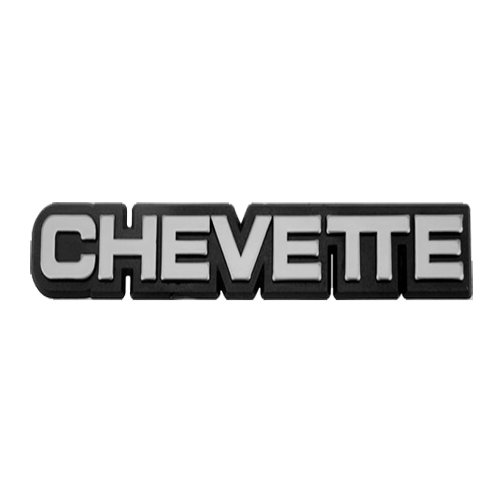 Emblema Chevrolet Chevette Caravan Cromado