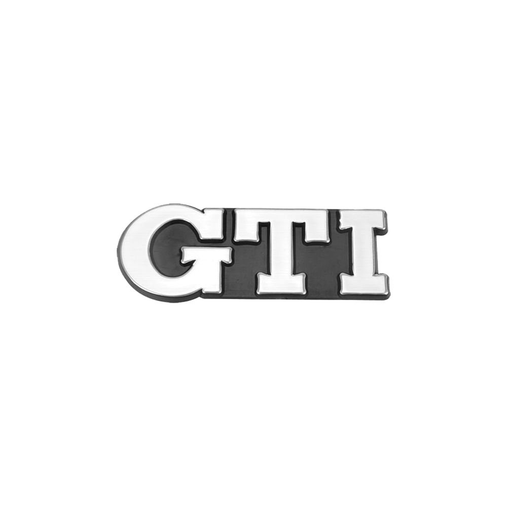 Emblema GTI Escovado Volkswagen G2