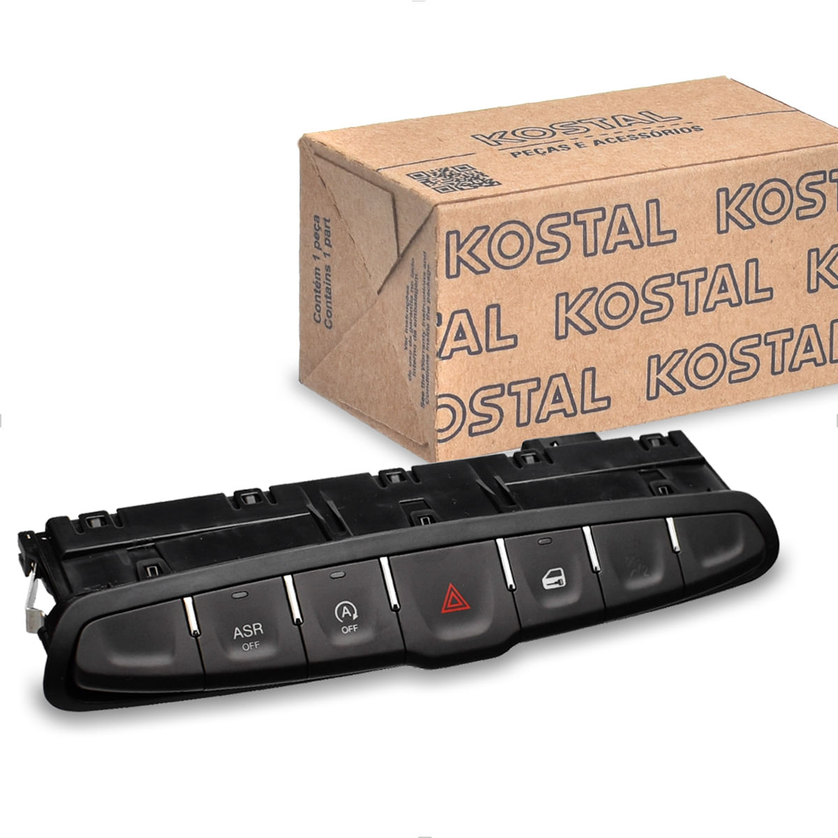 Conjunto Interruptor Painel Mobi ASR e Trava de Vidro 2016 a 2020