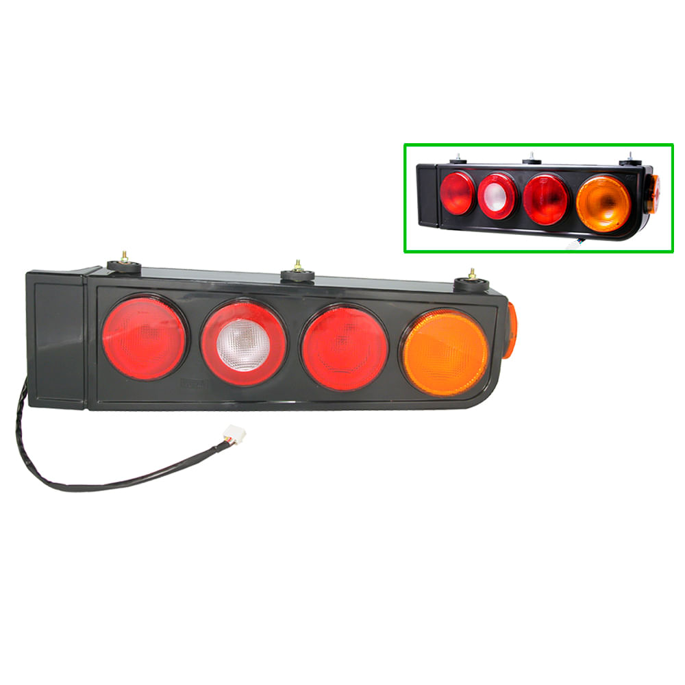 Lanterna Traseira Randon com Aba - 1147