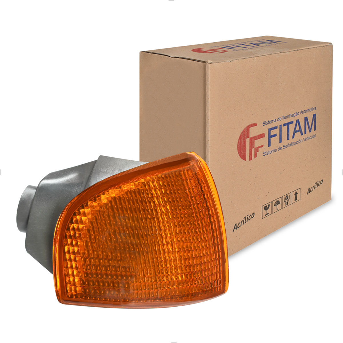Lanterna Dianteira Pisca Gol Saveiro Parati G2 94 a 05 Amarela Modelo Arteb