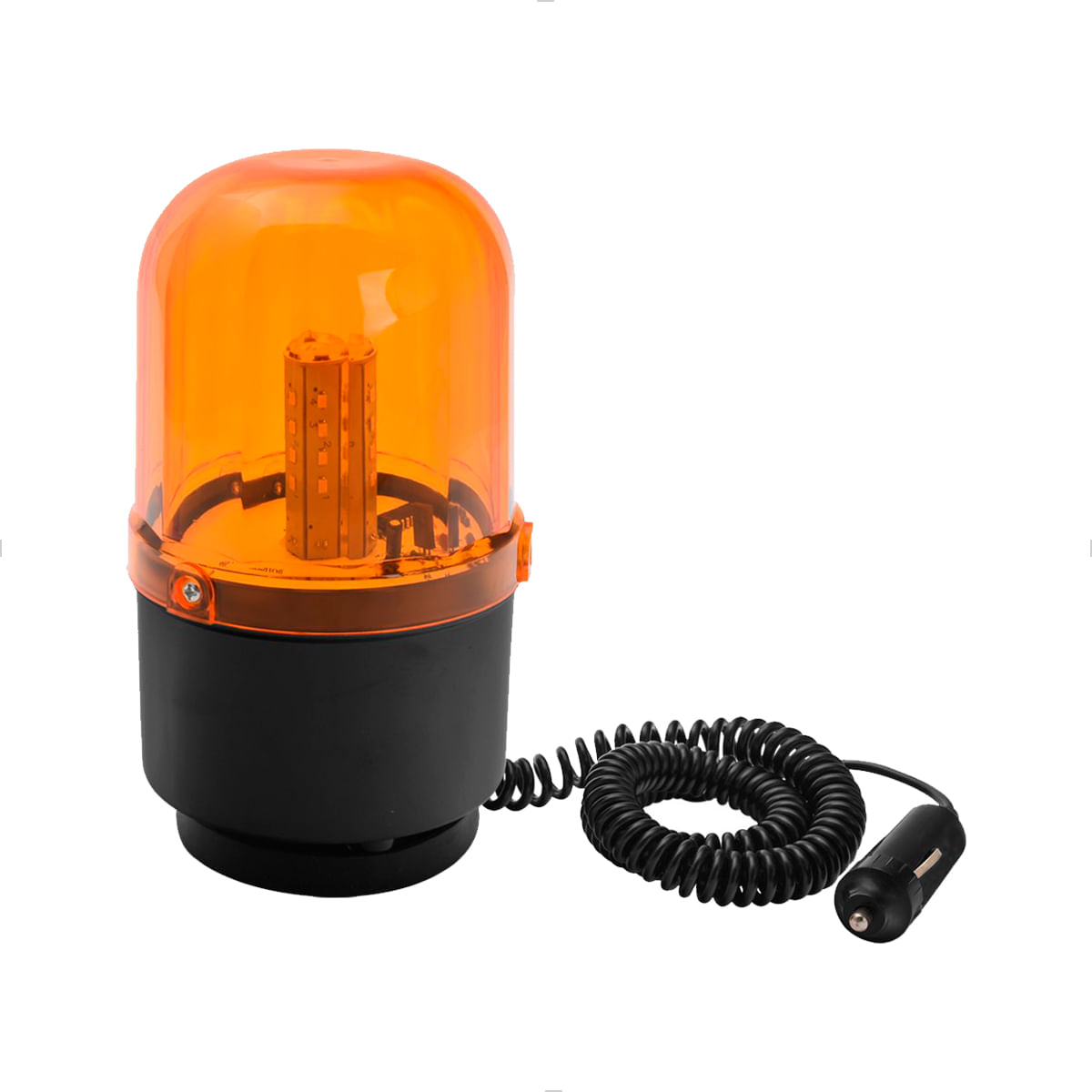 Giroflex LED 12V 24V Com Ímã e Plug - Âmbar