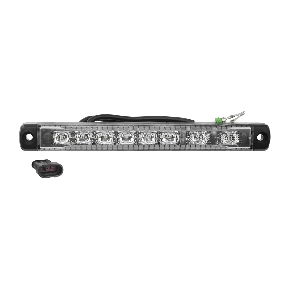 Lanterna Traseira Delimitadora LED 12V 24V Pisca Sequencial Luz Posição