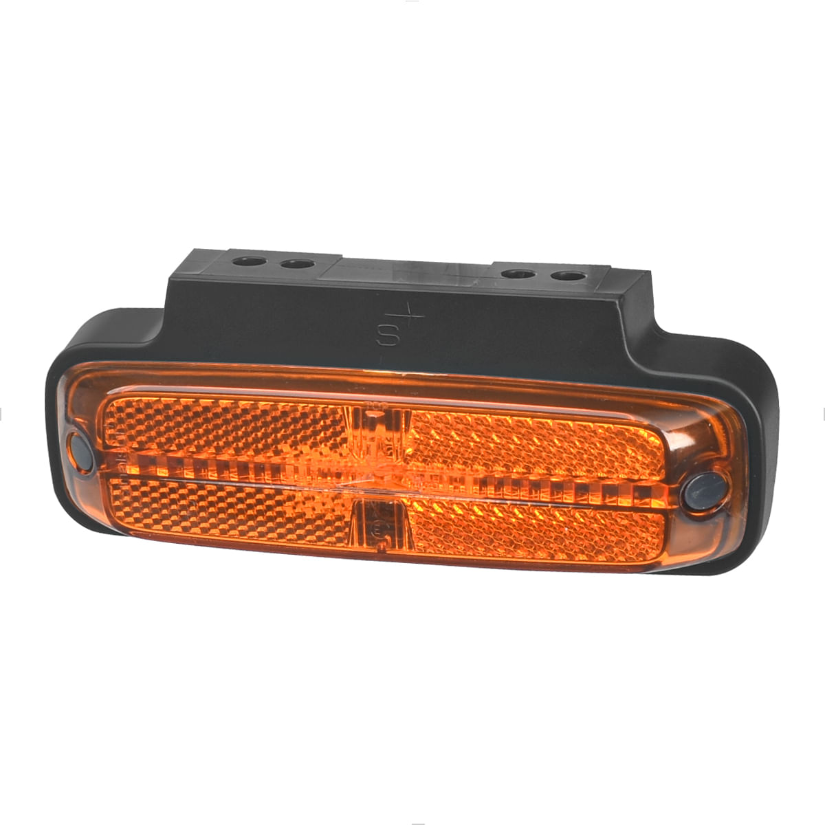 Lanterna Lateral LED Universal 12V 24V Suporte Fixo