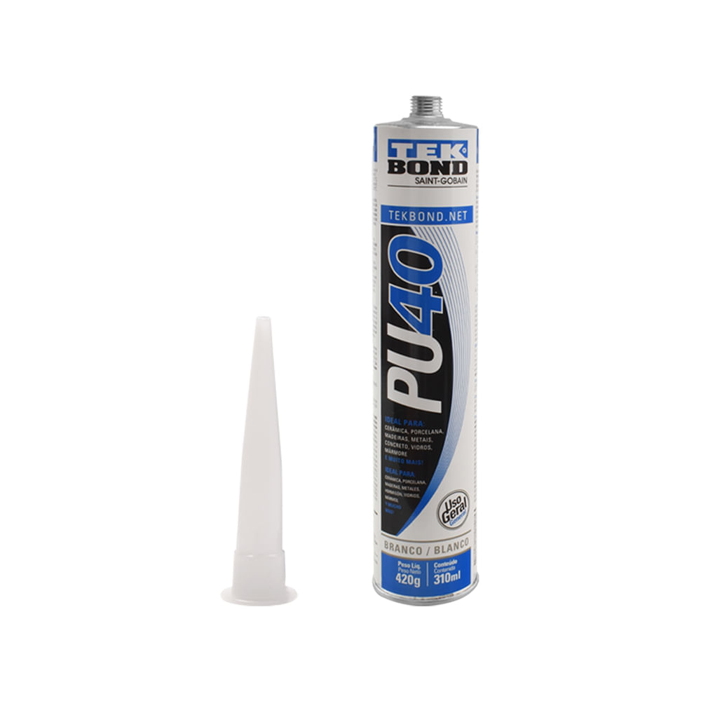 Cola PU40 Branca Tubo Uso Geral 420g