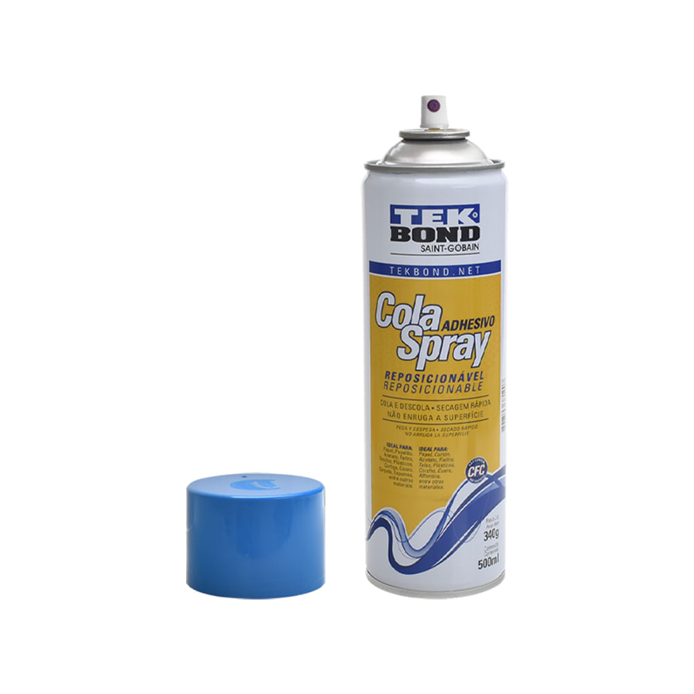 Cola Sapateiro Spray Reposicionável 500mL