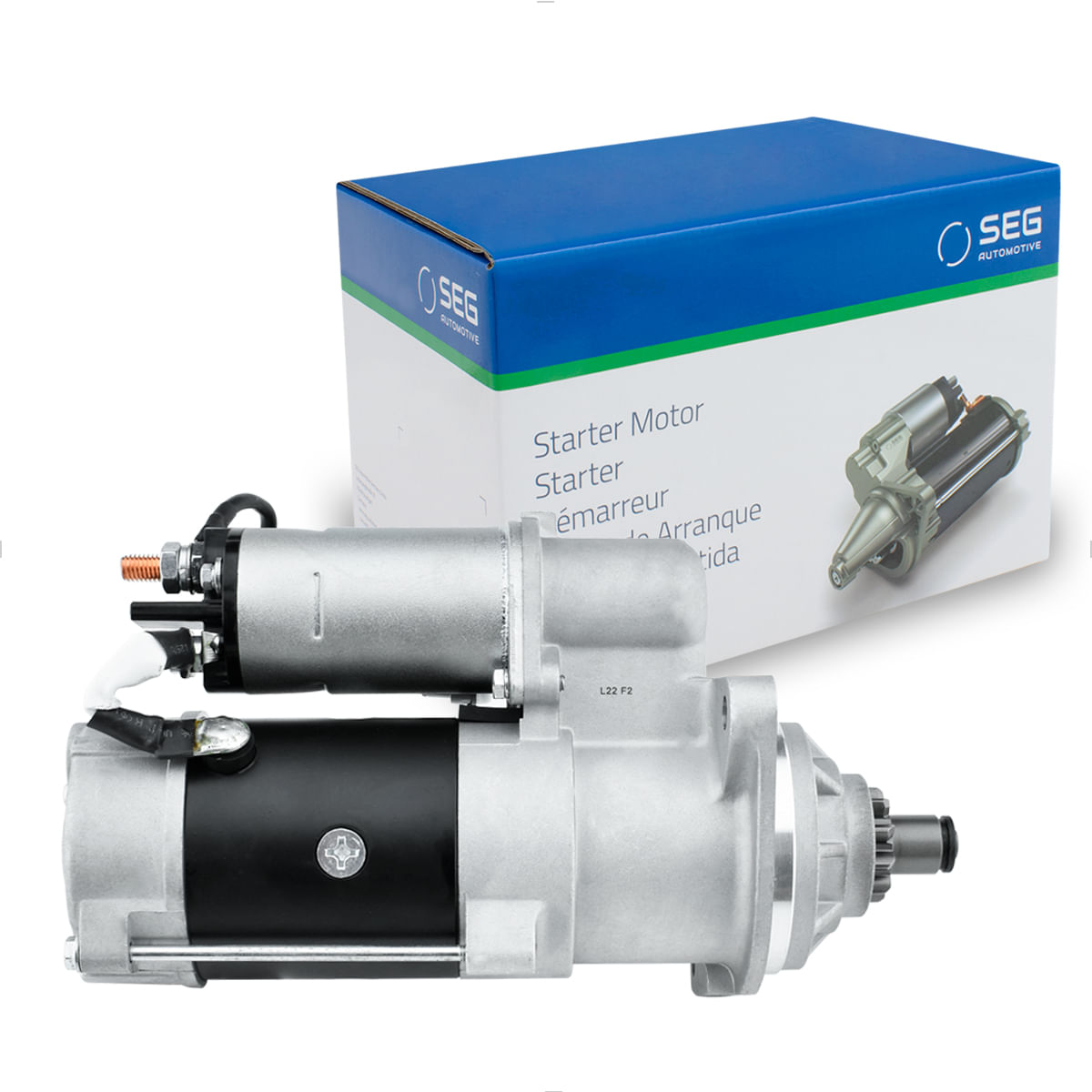 Motor Partida para VW Delivery 5150E 8160E 9160E Cummins 2012 até 2019 12V