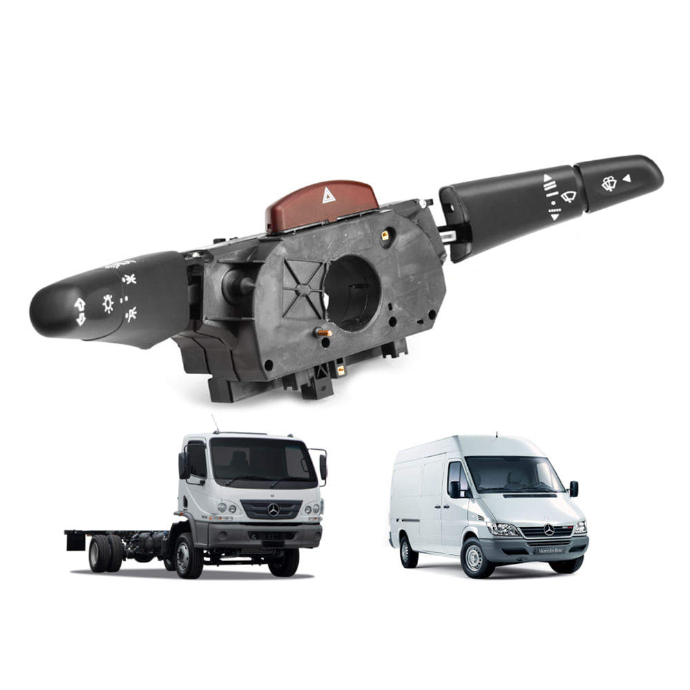 Chave Seta Limpador Sprinter 1997 até 2012 Accelo 2003 até 2022