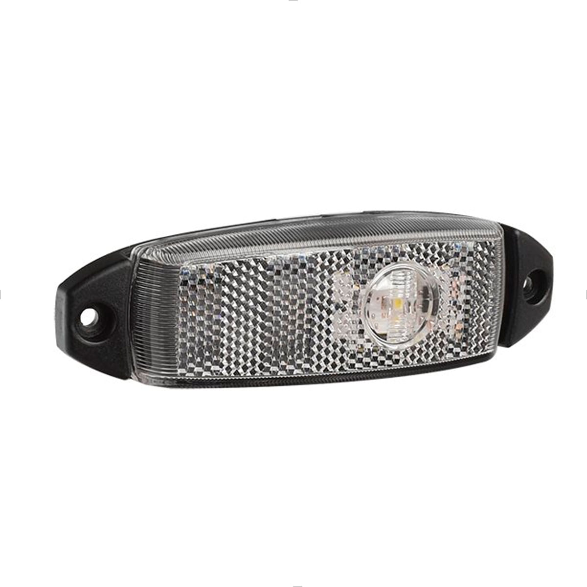 Lanterna Lateral Dianteira LED Universal 24V com Conector Cristal