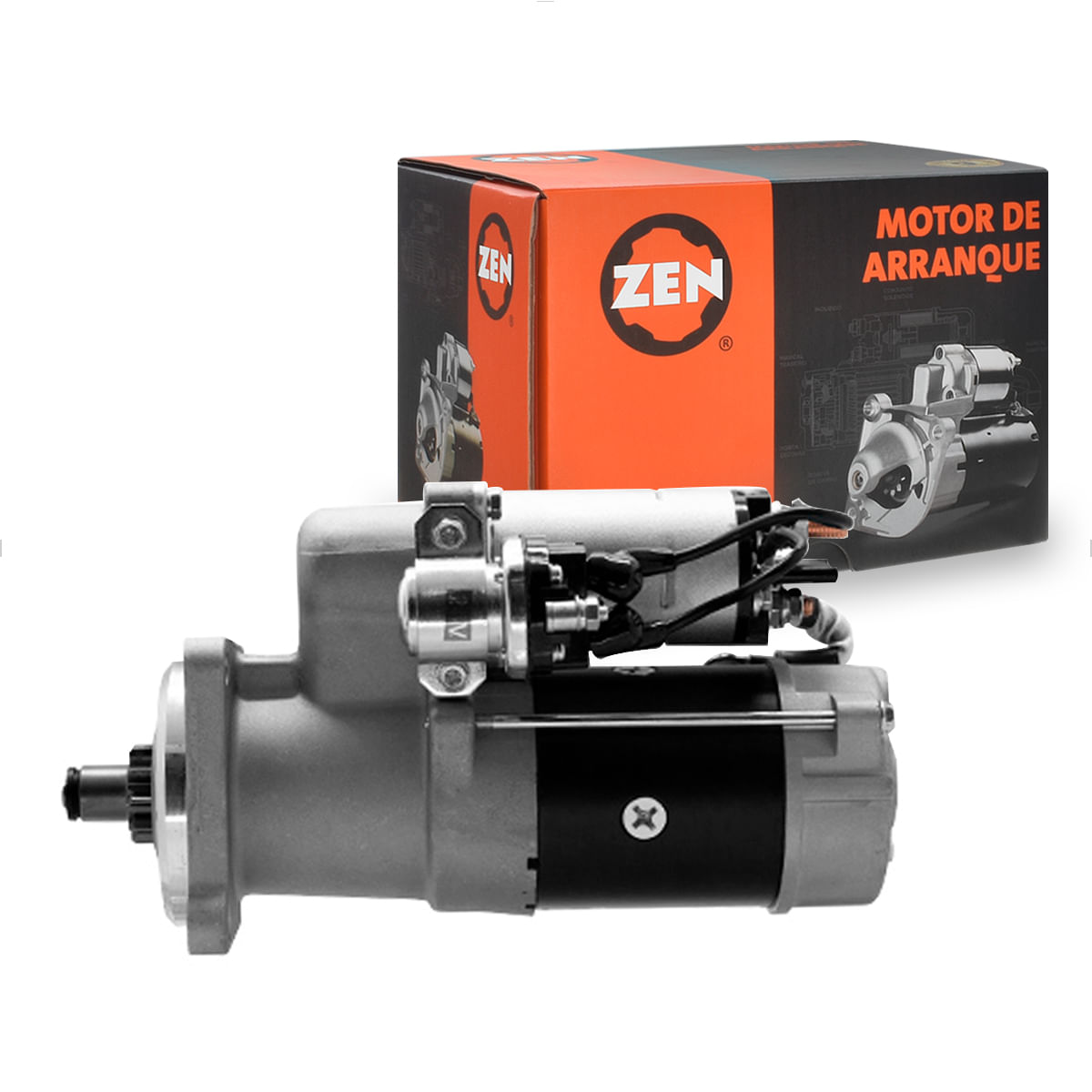 Motor Partida Worker Constellation 4.7 7.1 Motor MWM Eletrônico 2005 a 2011