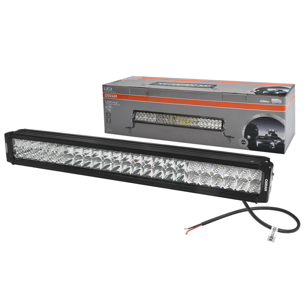 Farol Auxiliar LED Barra Branco 12V 24V 72W VX500-CB