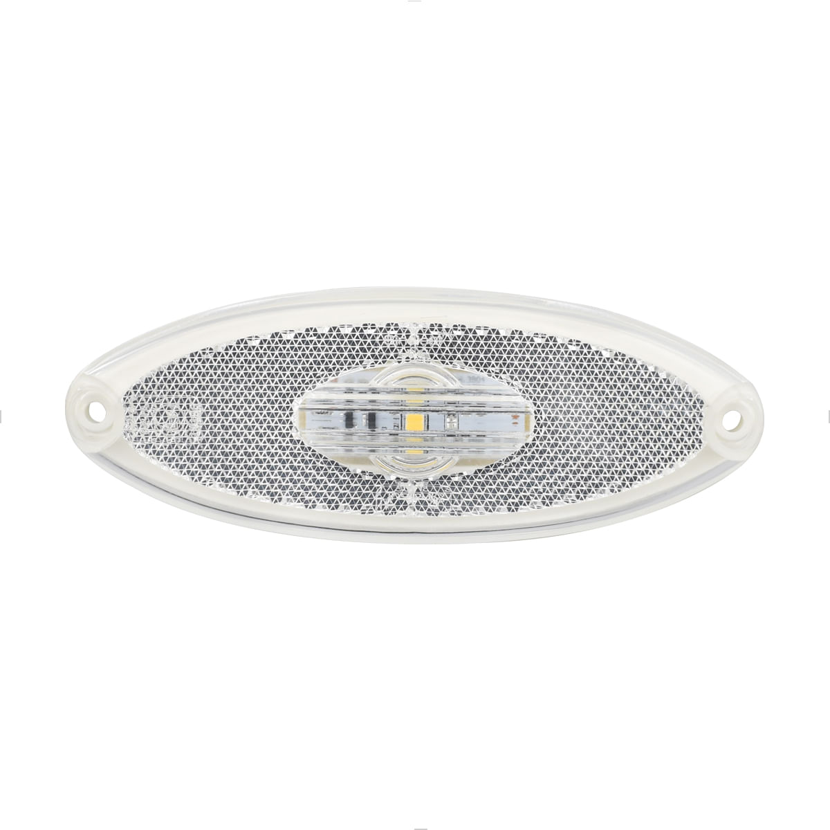 Lanterna Lateral LED Universal 12V 24V com Fios - Cristal