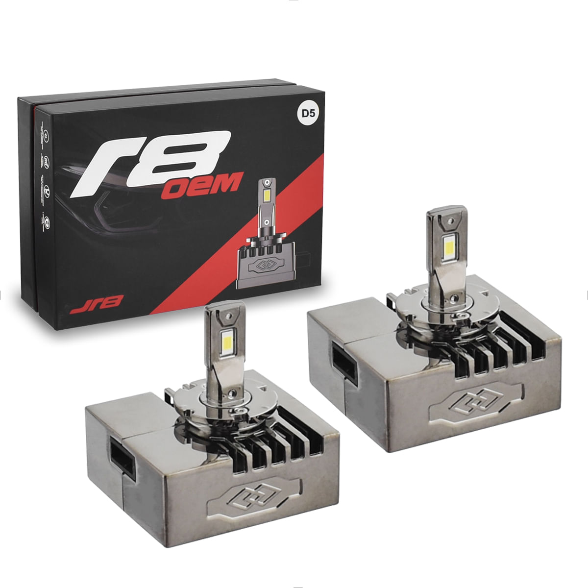 Lâmpada LED D5S D5R 6000K 50W Substitui Xenon Original
