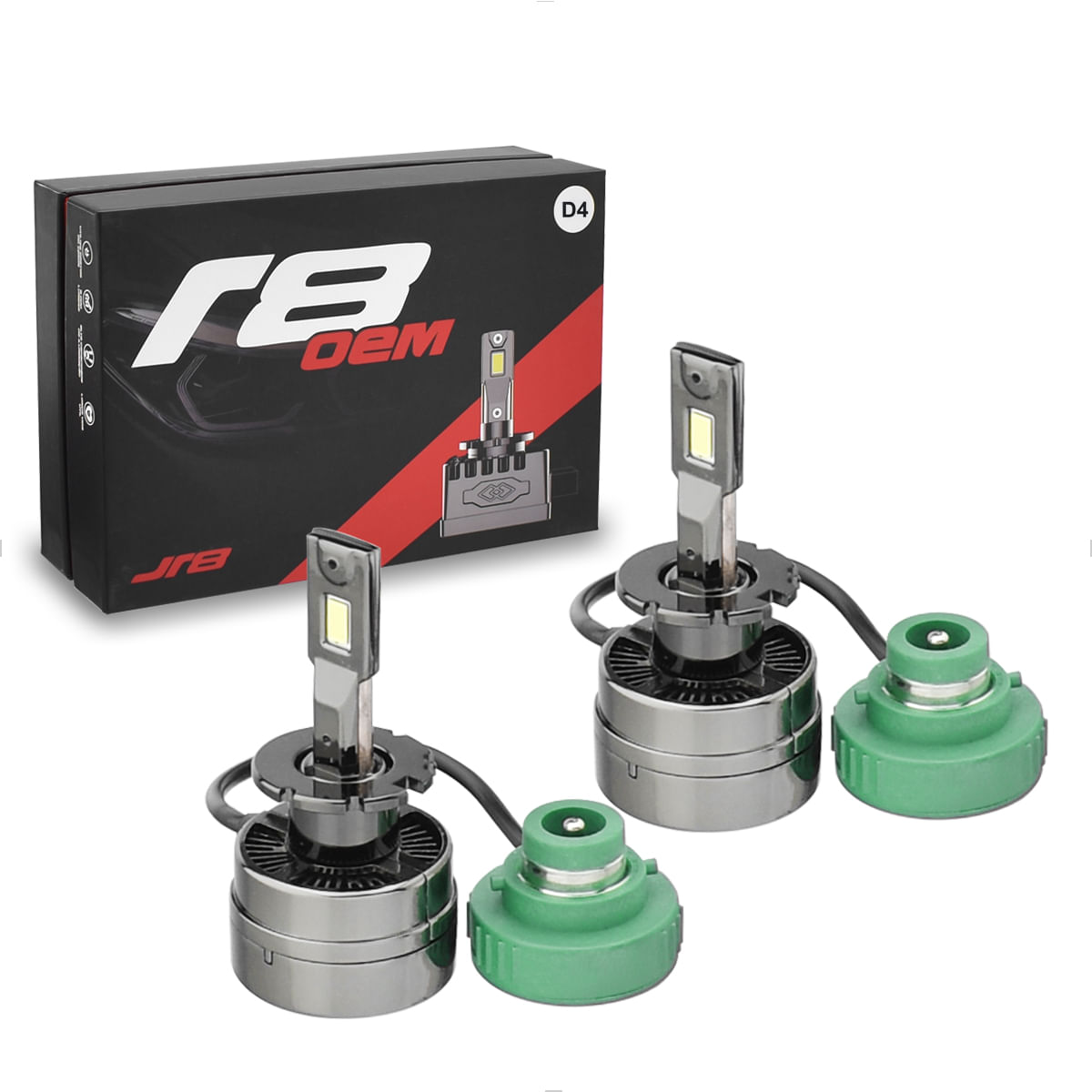 Lâmpada LED D4S D4R 6000K 50W Substitui Xenon Original