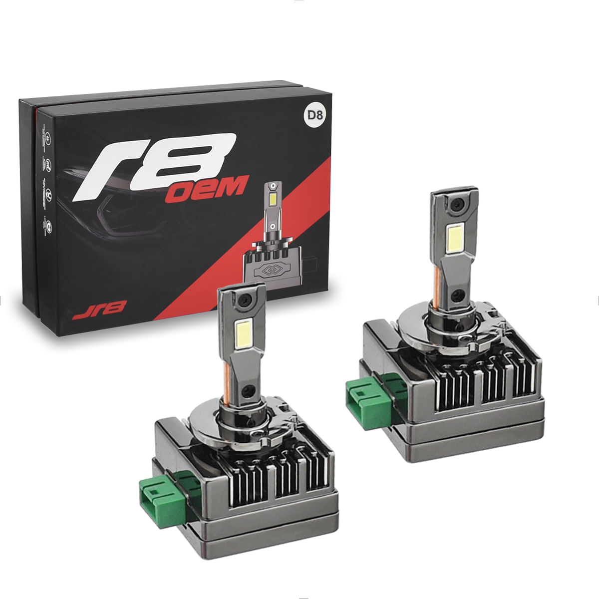 Lâmpada LED D8S D8R 6000K 50W Substitui Xenon Original