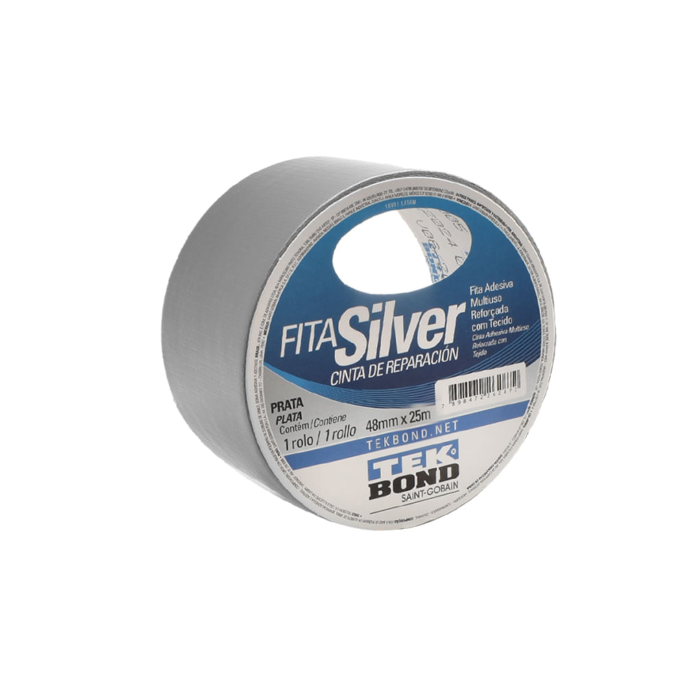 Fita Silver Reforçada 25 Metros