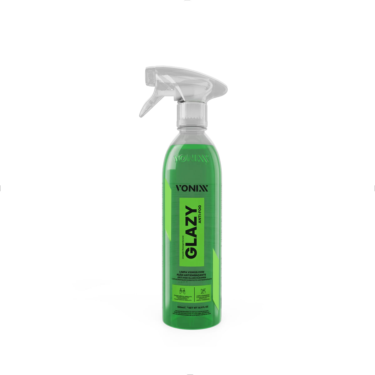 Antiembaçante Vidros Glazy Anti-Fog Vonixx 500mL