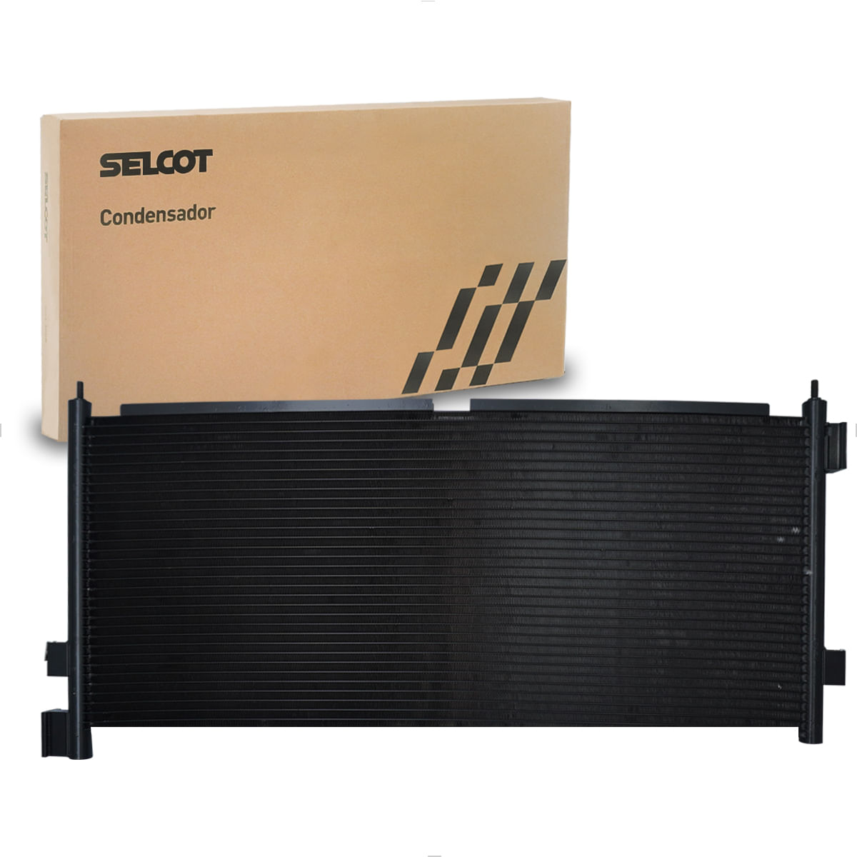 Condensador Ar para Volvo FH 12 440 460 500 540 NH 12 sem Filtro Secador
