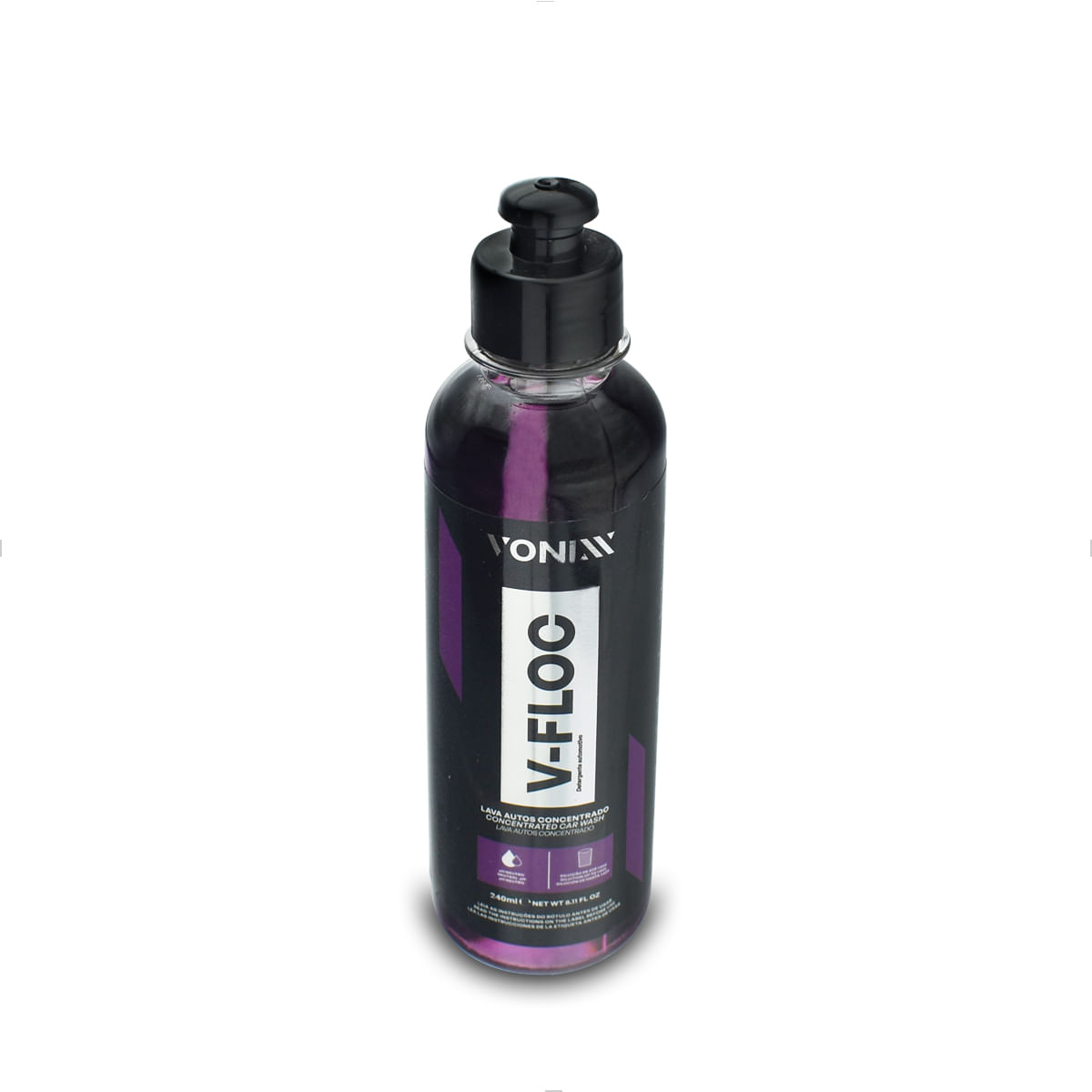 Shampoo Vonixx V-Floc Lava Auto Neutro 240mL