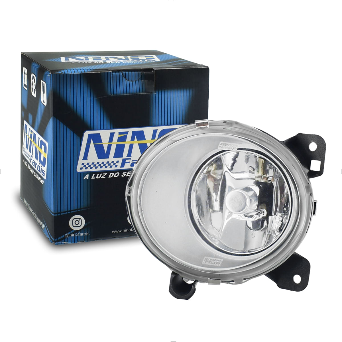 Farol Auxiliar Neblina para Scania S5 P G R 2007 até 2018 Externo Vidro