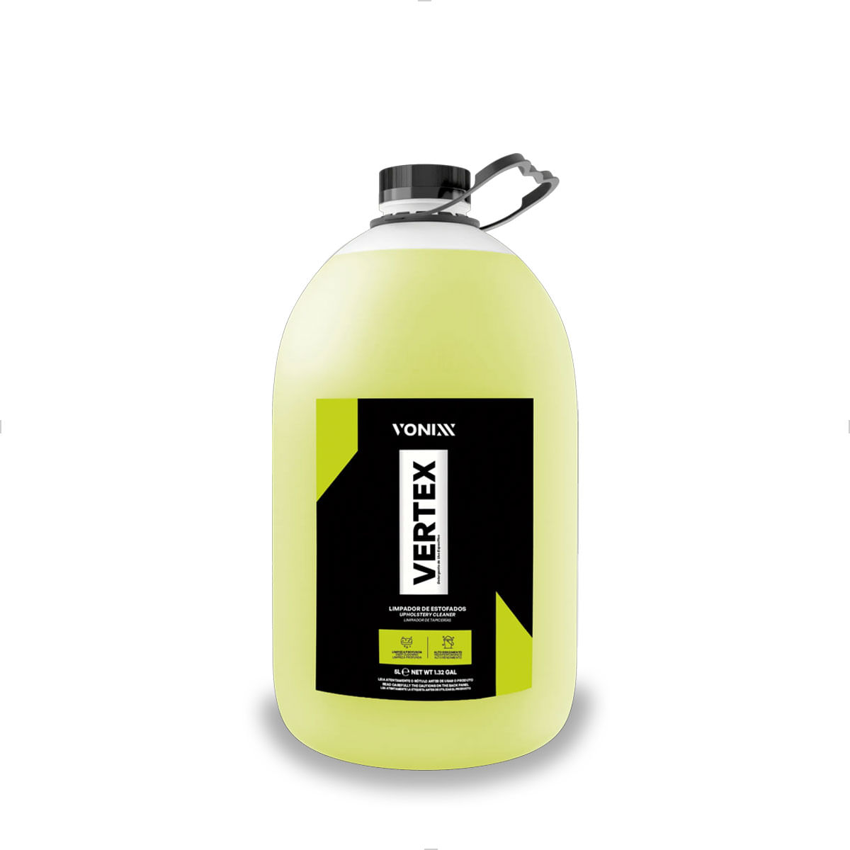 Vertex Limpeza Profunda Estofados Automotivo Residencial 5L Vonixx